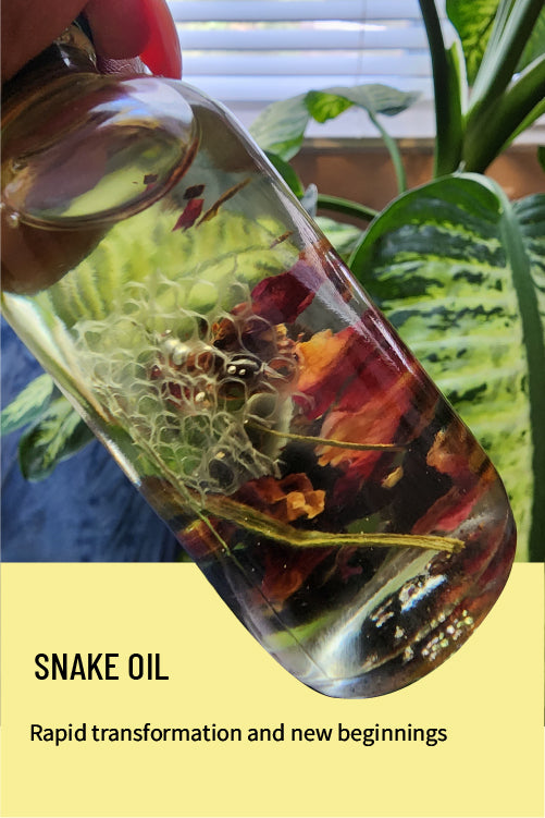 Python Snake Transformation Oil